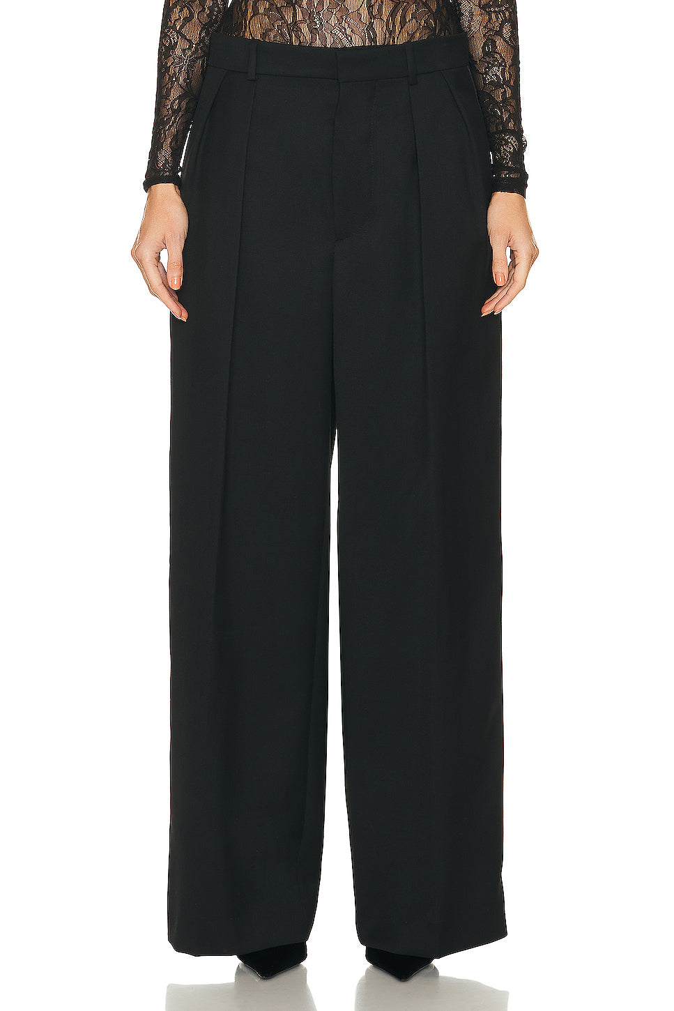 Low Rise Tuxedo Trouser