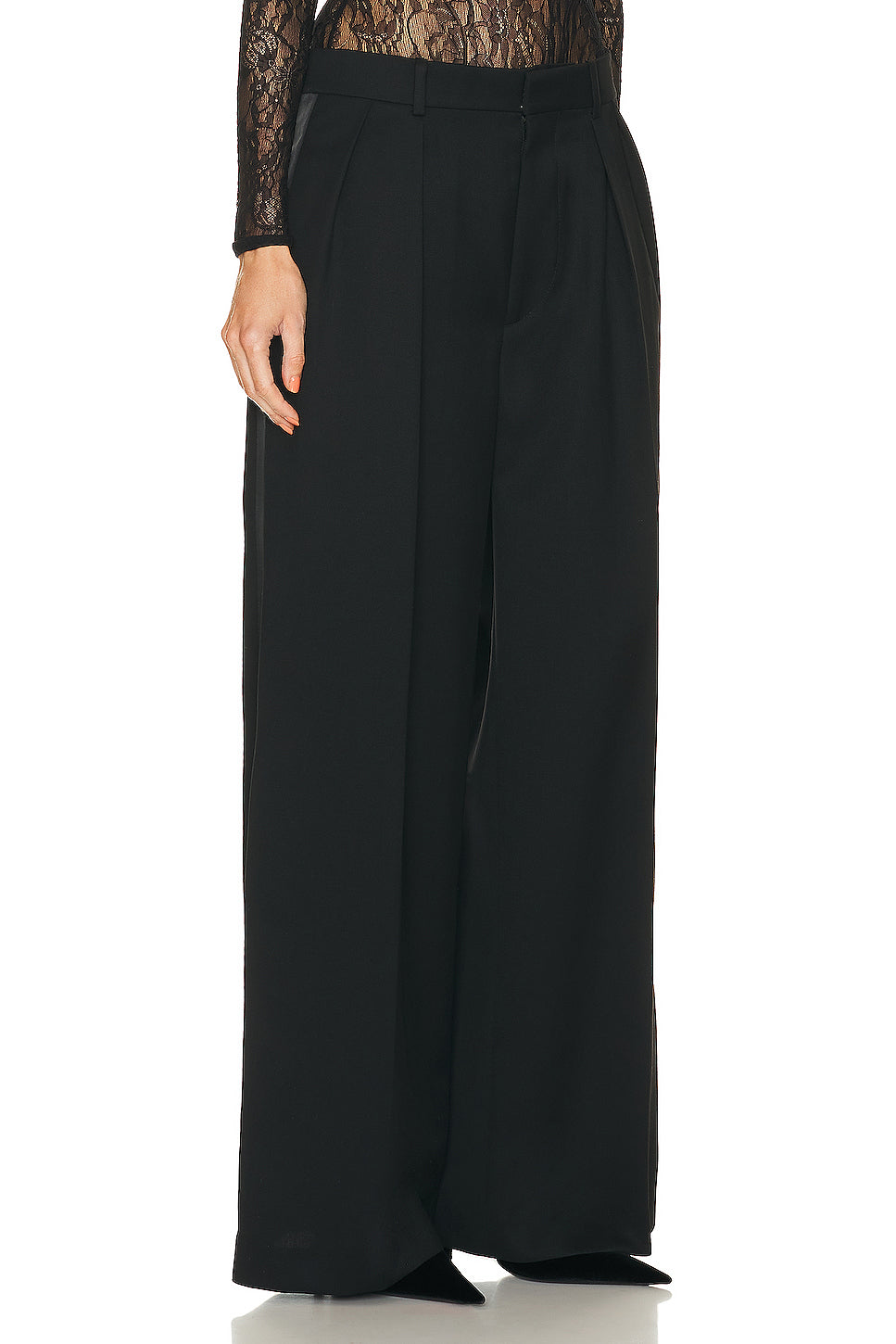 Low Rise Tuxedo Trouser