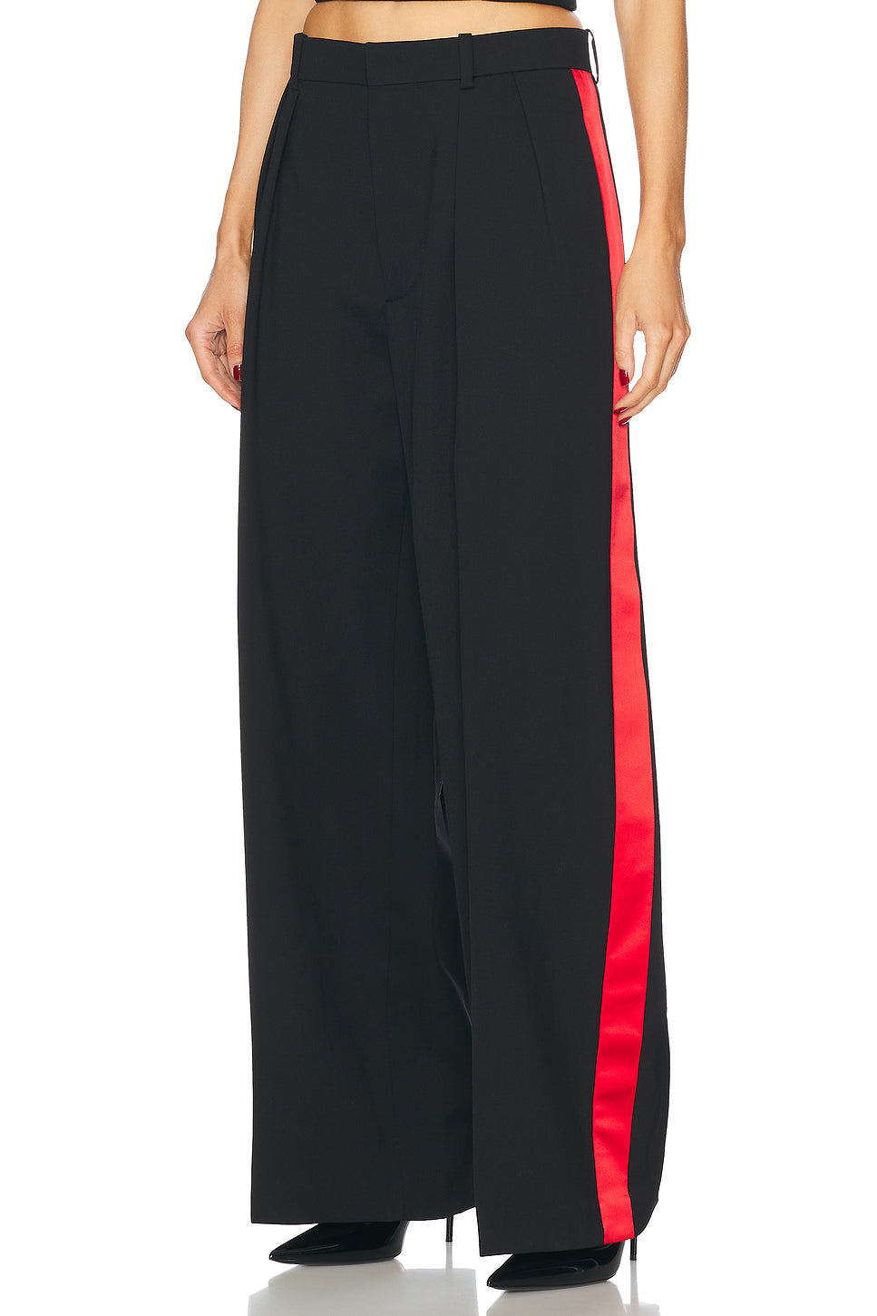 Low Rise Tuxedo Trouser