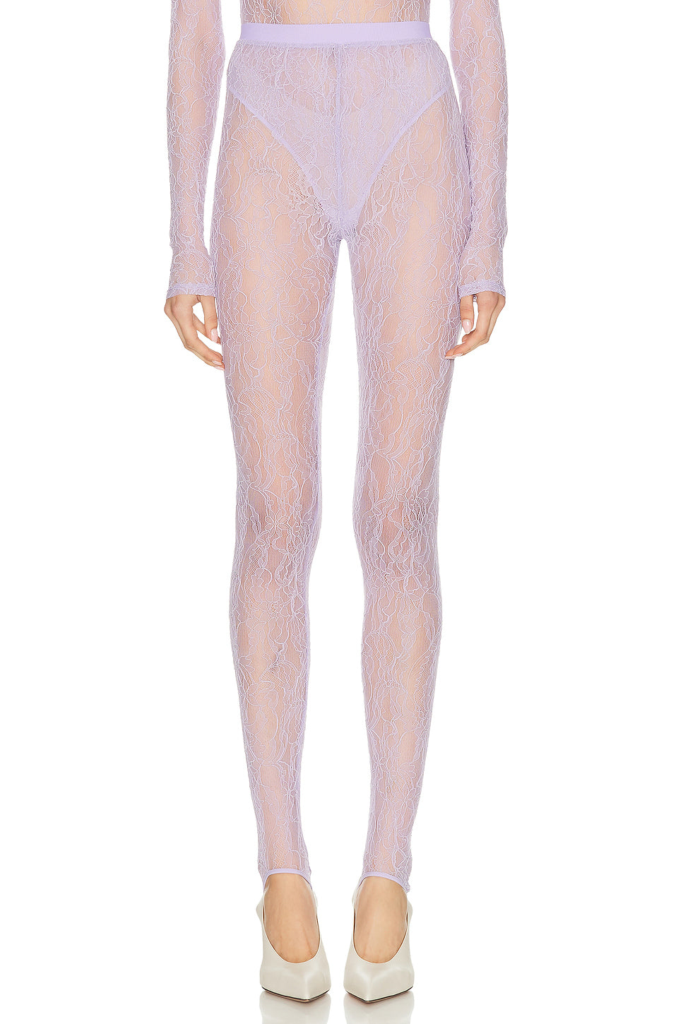 Lace Stirrup Legging