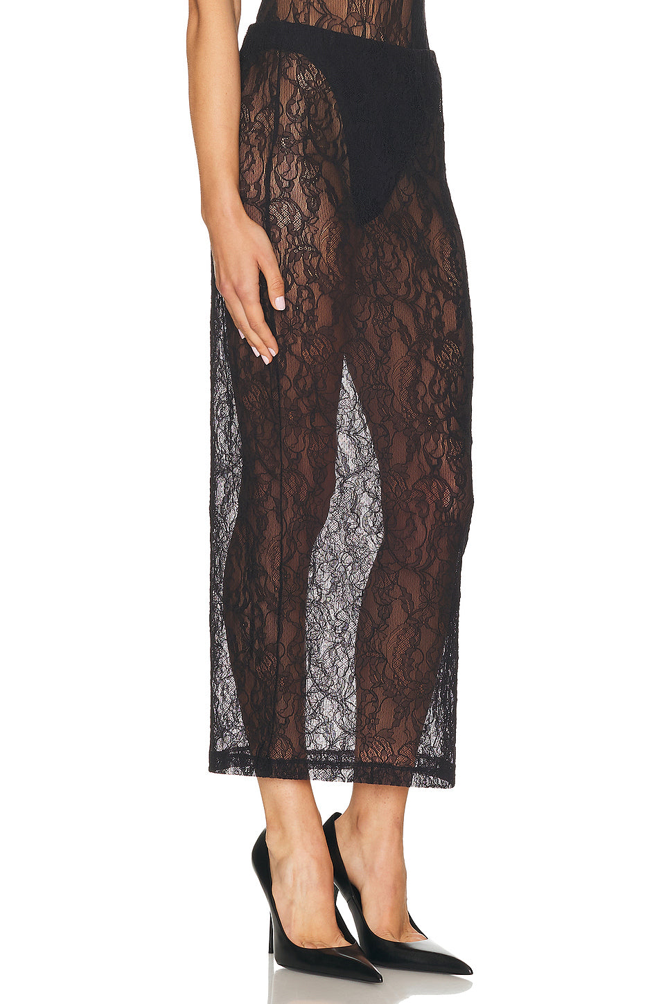 Lace Tube Skirt
