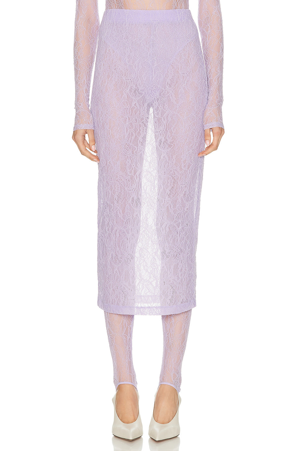 Lace Tube Skirt