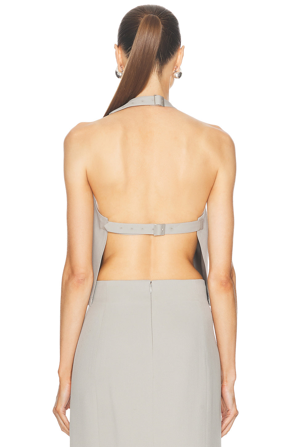 Backless Halter Top