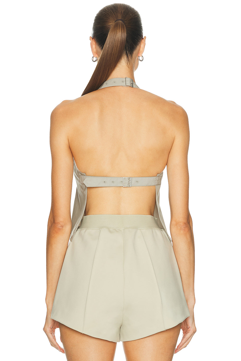 Clean Backless Halter Top