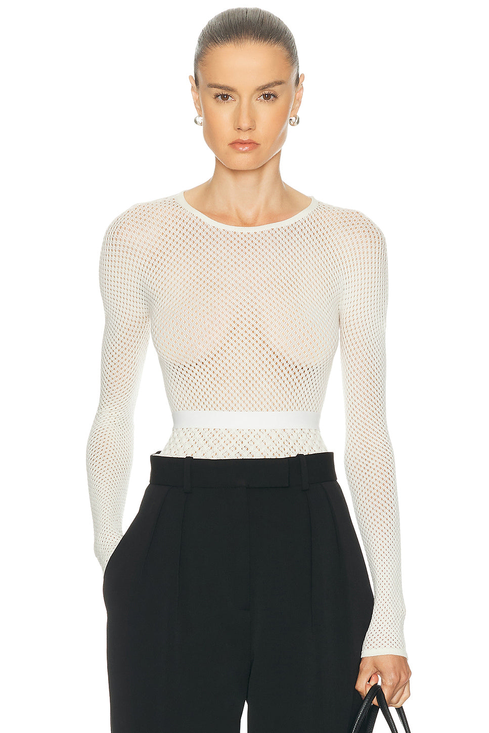 X Rosie Huntington-Whiteley Web Bodysuit