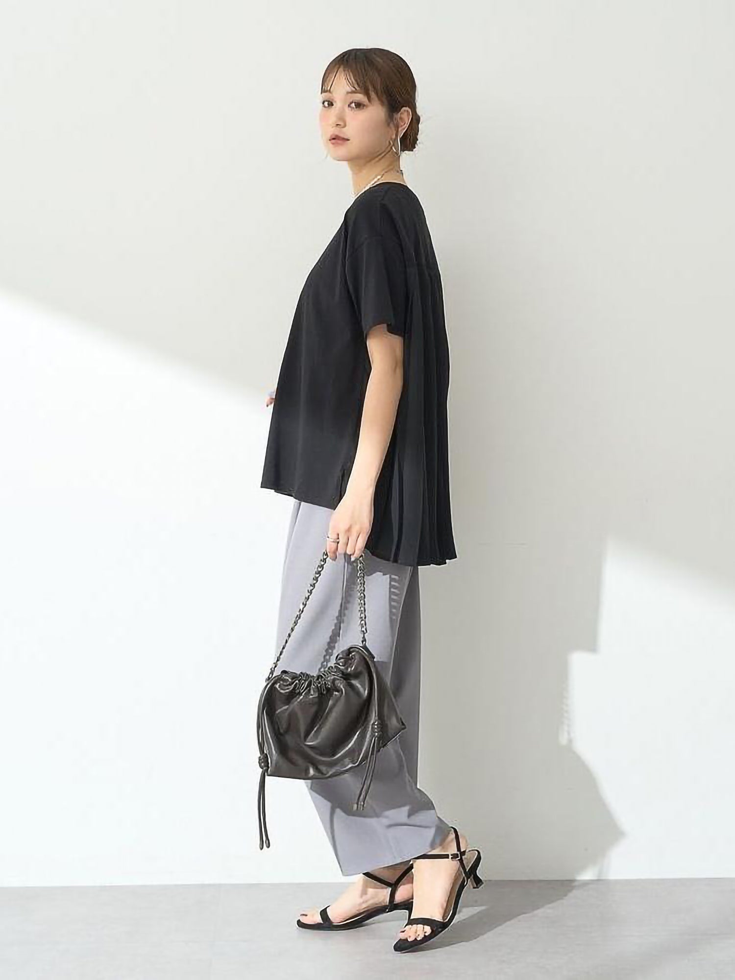 Watami Back Pleated Docking Tee
