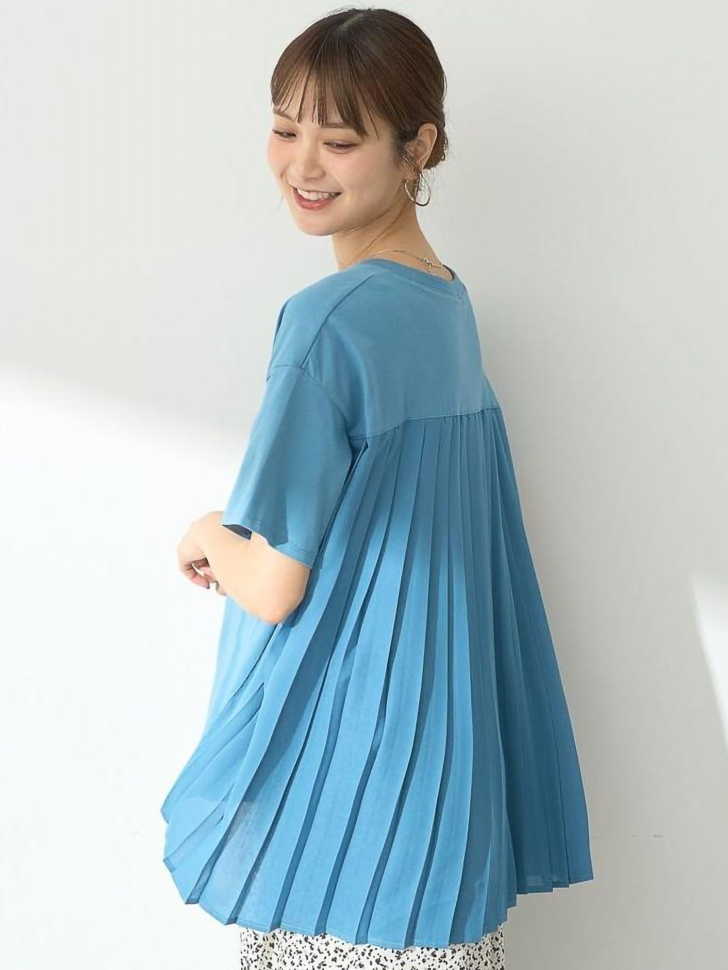 Watami Back Pleated Docking Tee