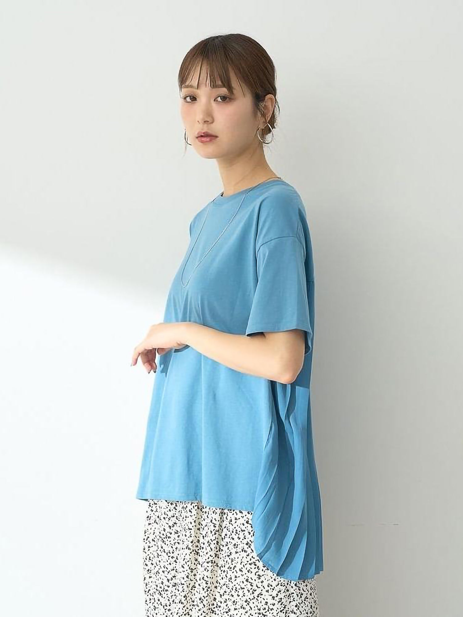 Watami Back Pleated Docking Tee