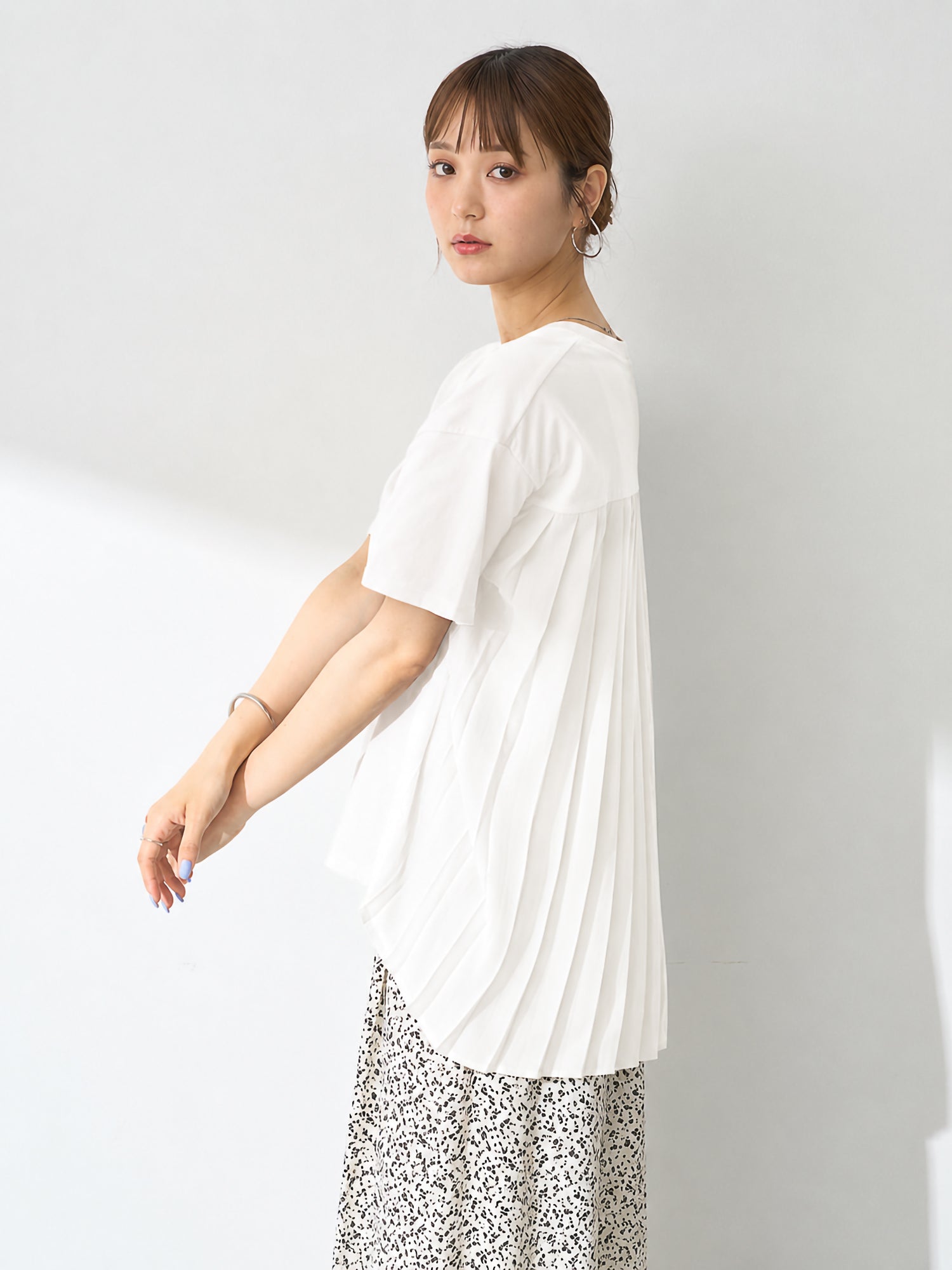 Watami Back Pleated Docking Tee