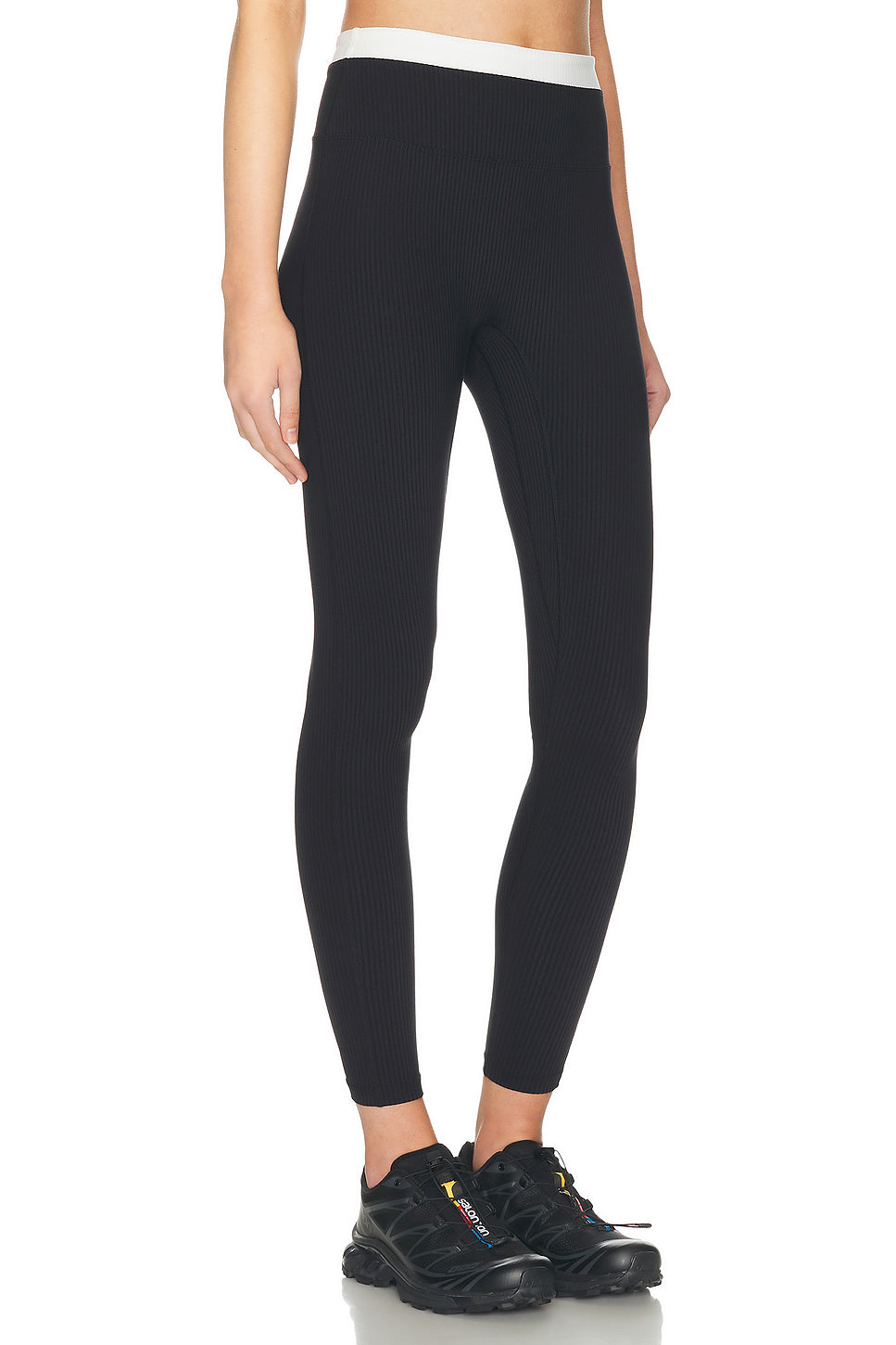 Ribbed Layered Legging