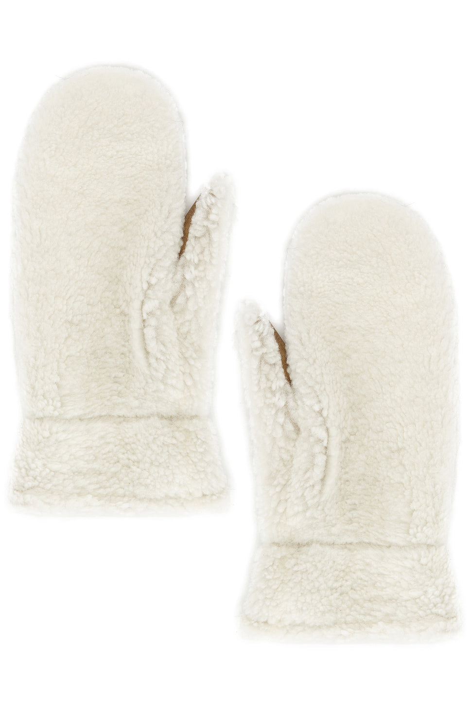 Merino Fur Mittens