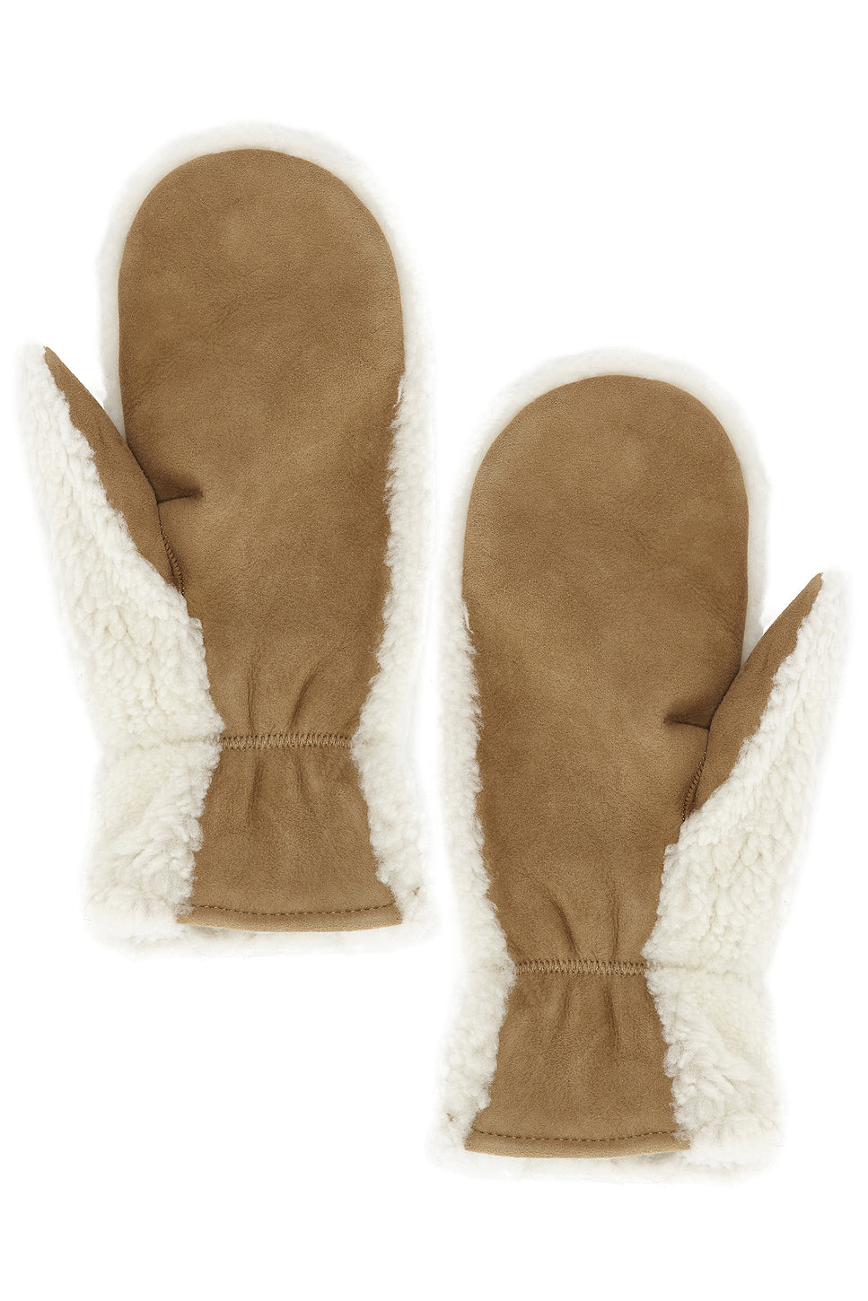 Merino Fur Mittens