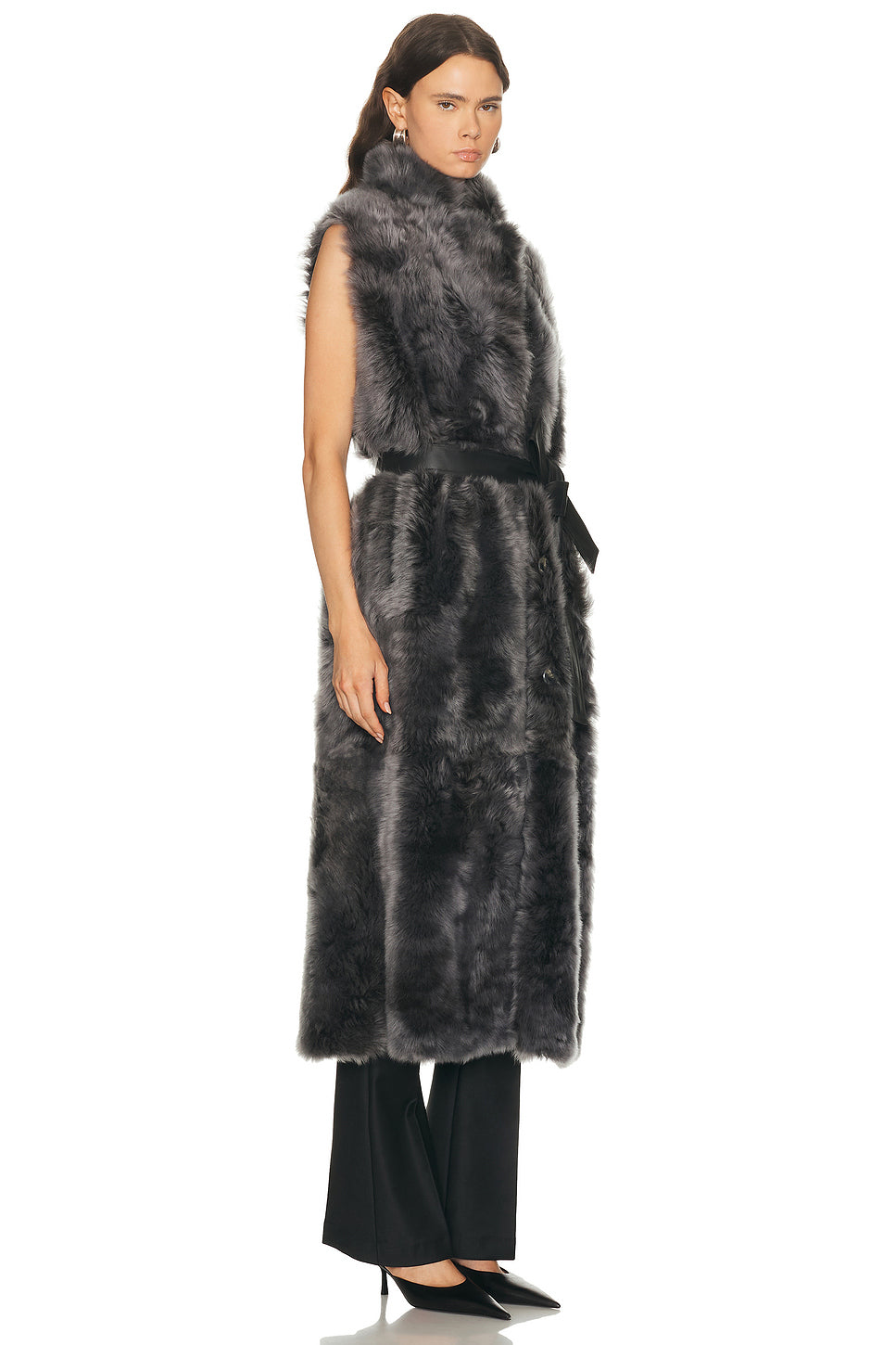 Long Toscana Lambskin Gilet