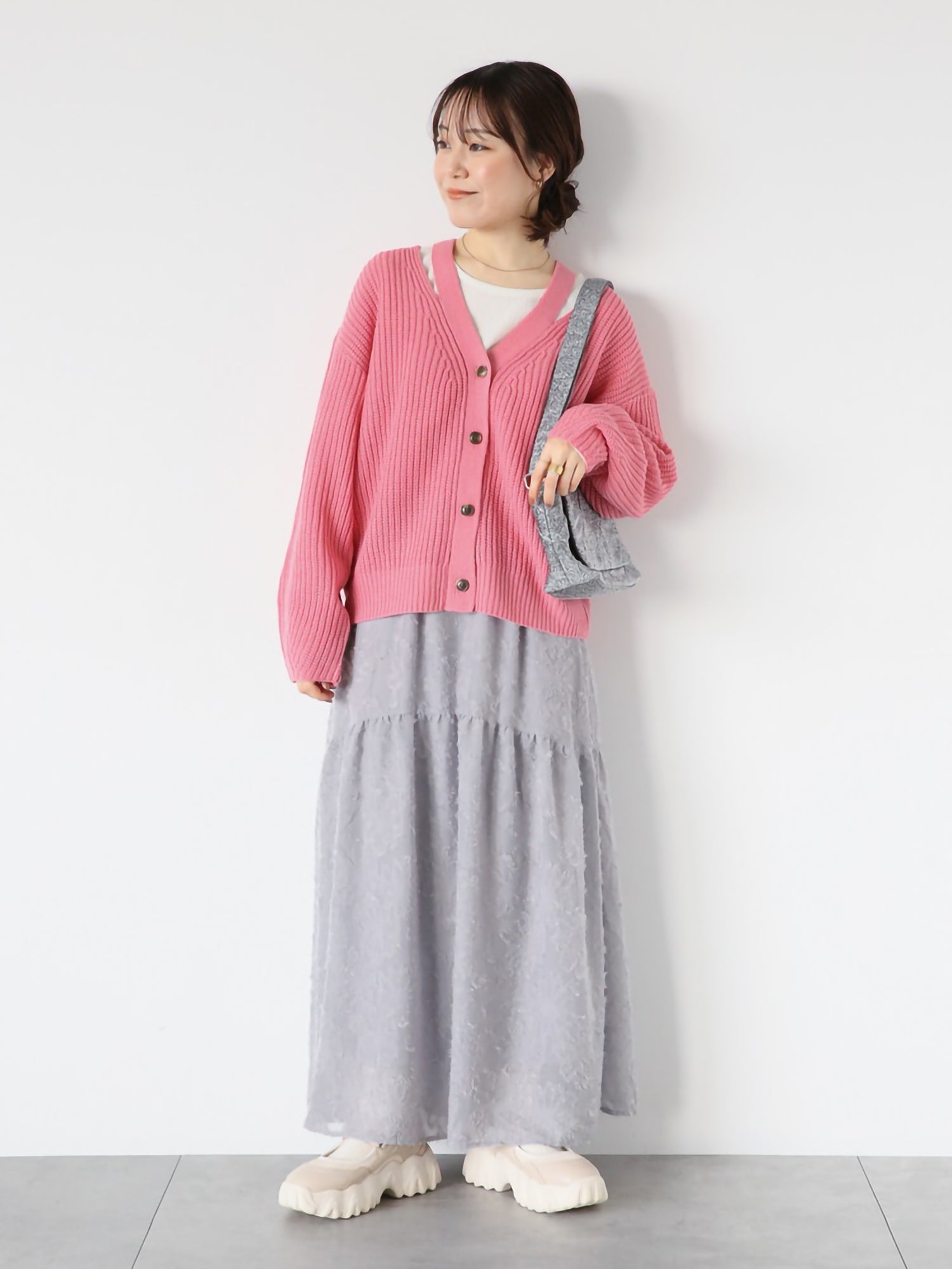 Yamabuki Gathered Tiered Skirt
