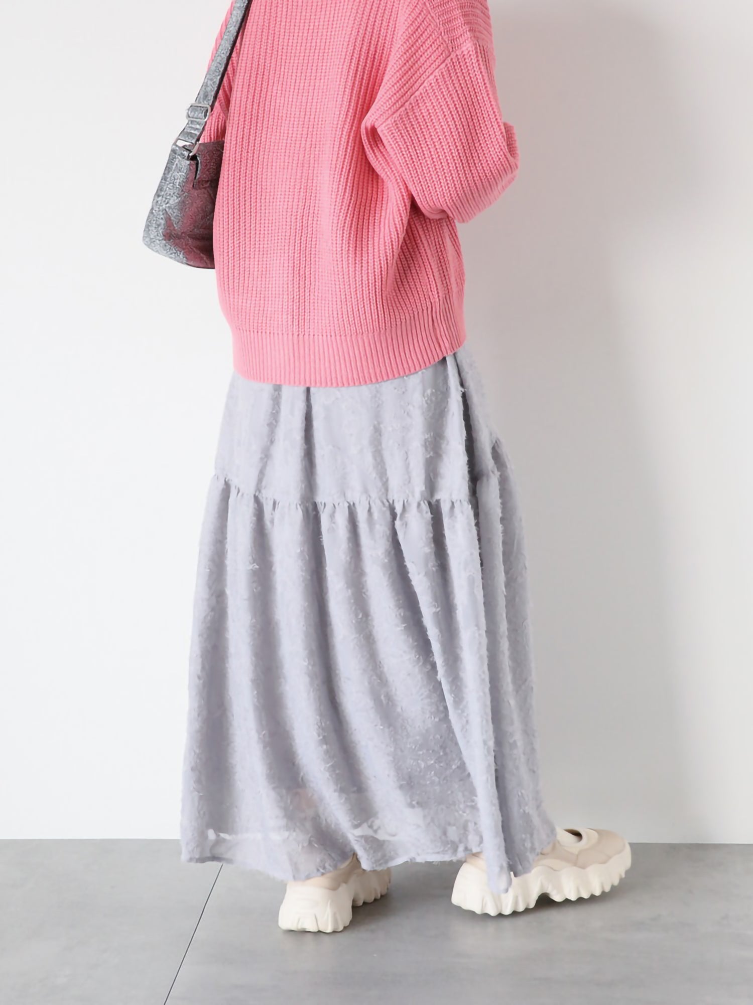 Yamabuki Gathered Tiered Skirt