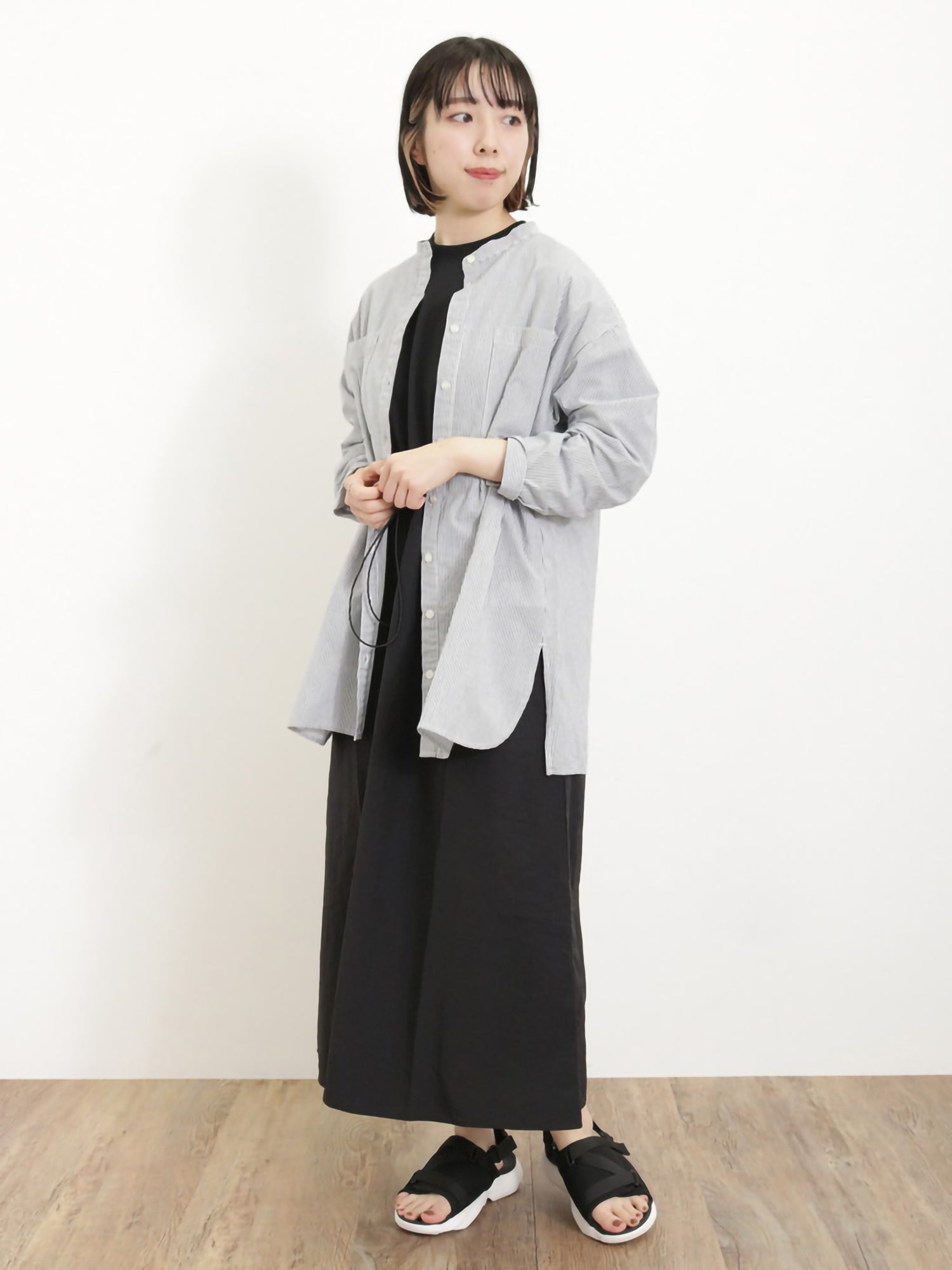 Yoriko Docking Fleece Dress