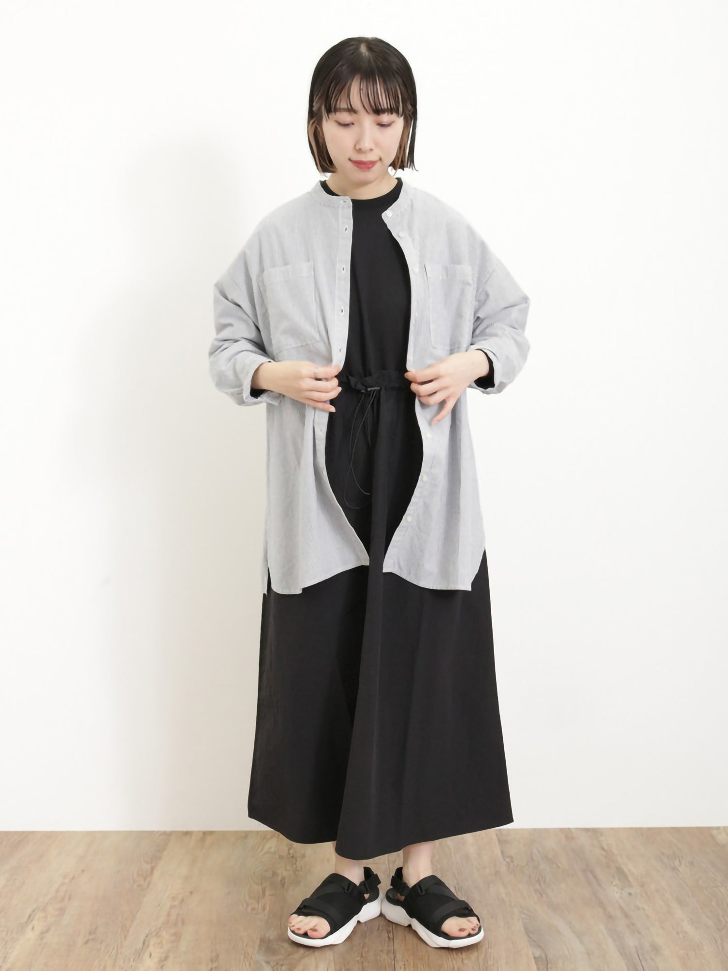 Yoriko Docking Fleece Dress