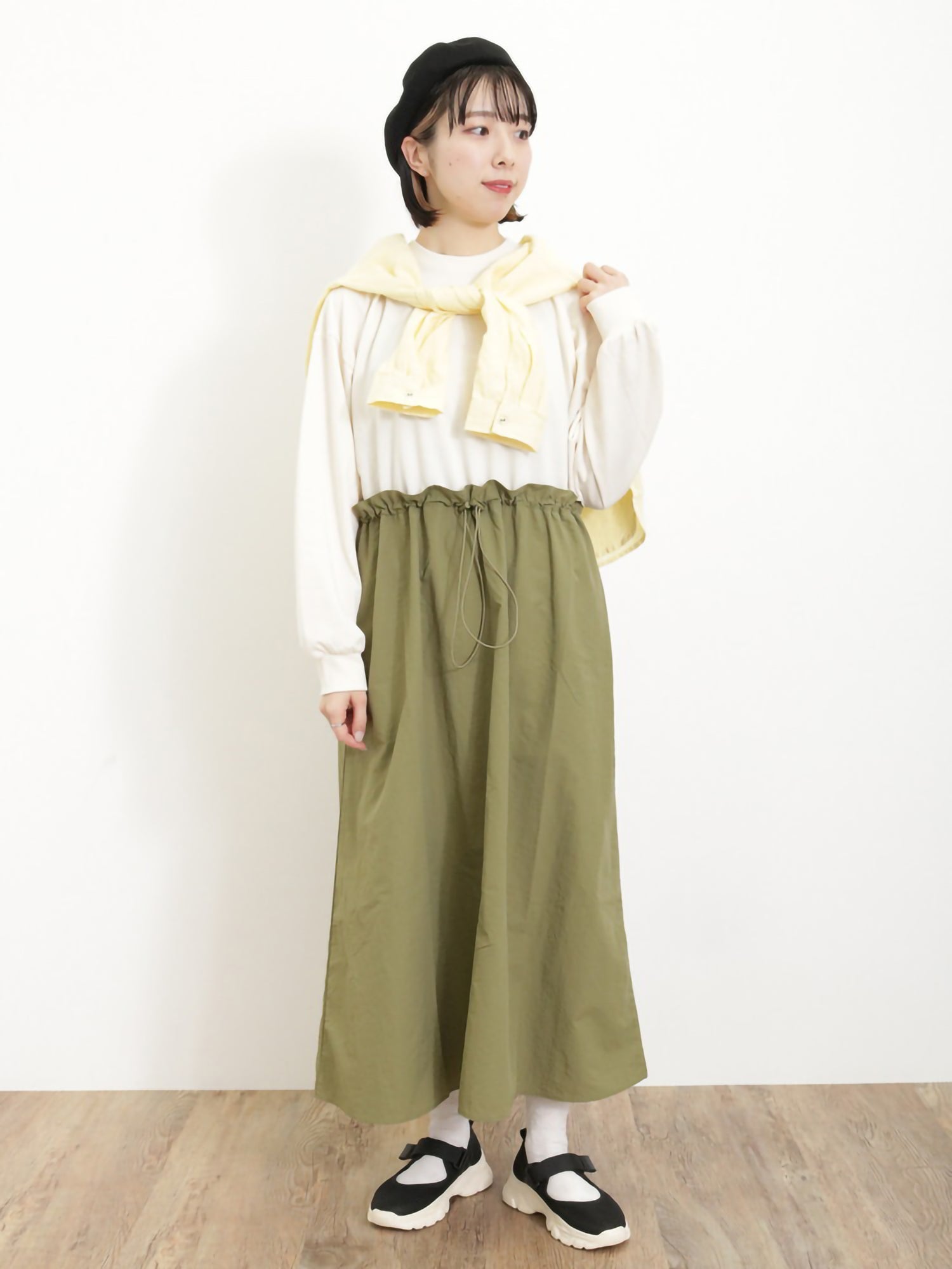 Yoriko Docking Fleece Dress