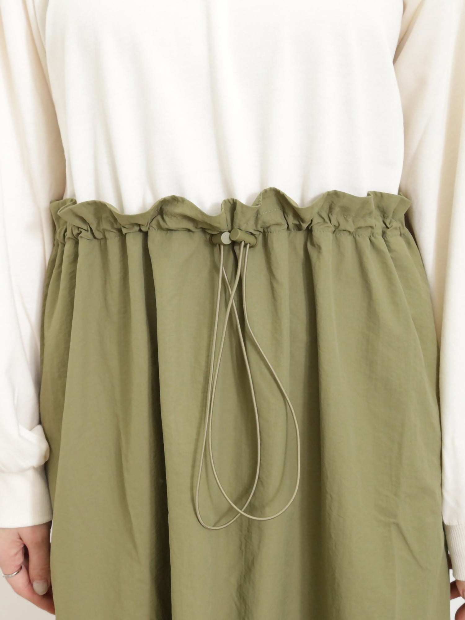 Yoriko Docking Fleece Dress