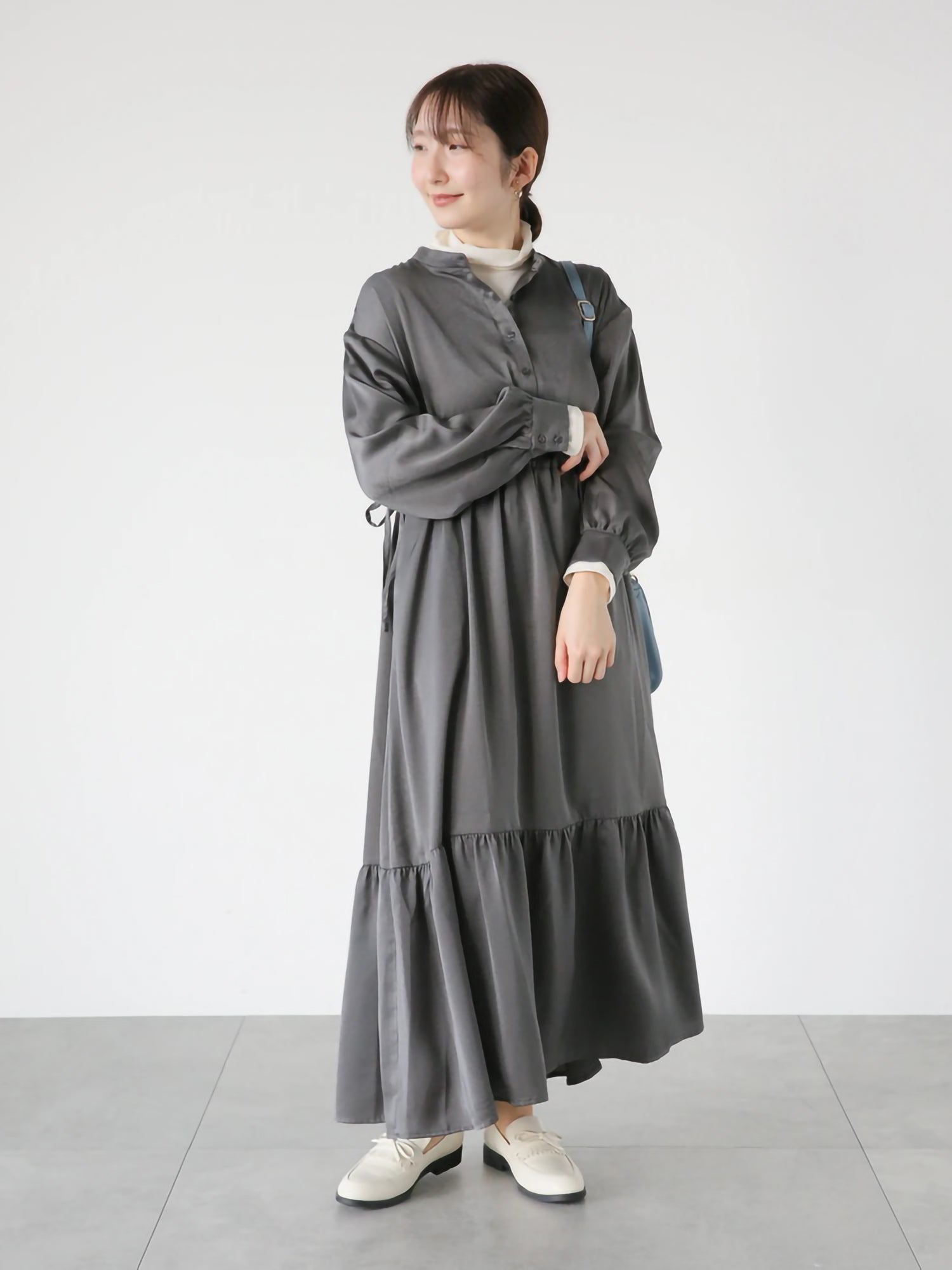 Yumiko Tiered Gathered Dress