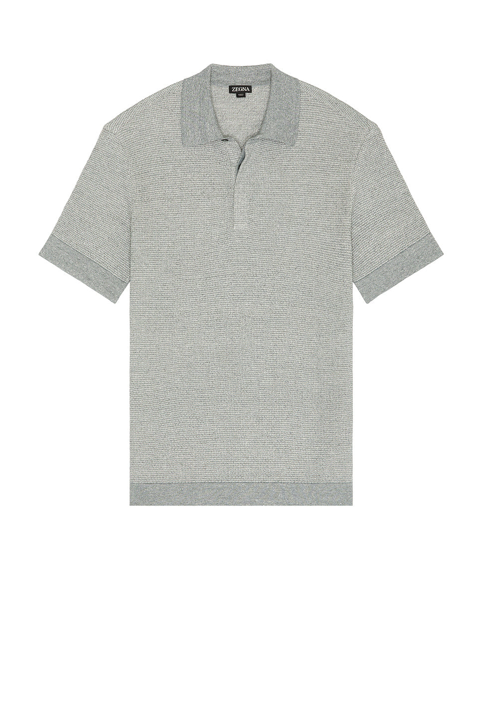 Cotton Linen And Silk Polo