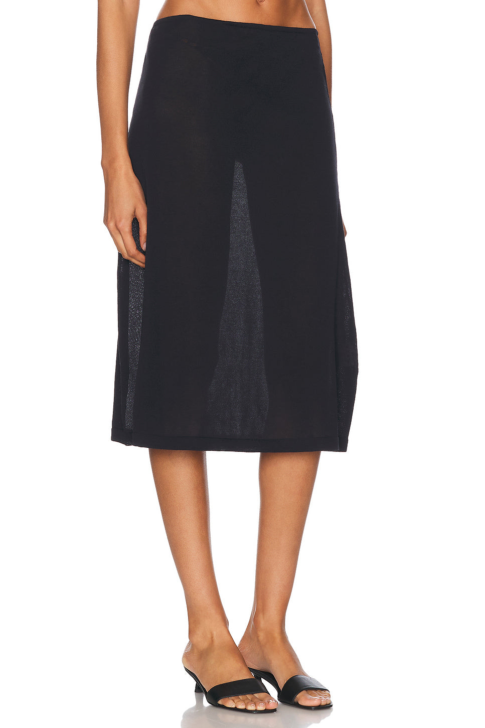 Sheer Knit Skirt