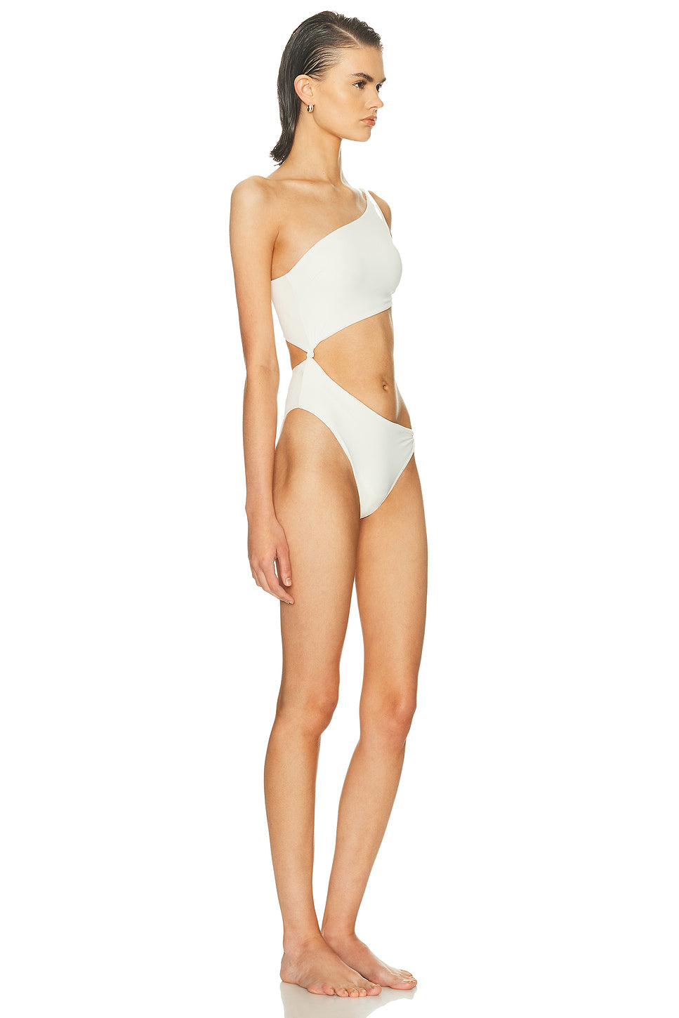 Cut Out Twisted One Piece Swimsuit