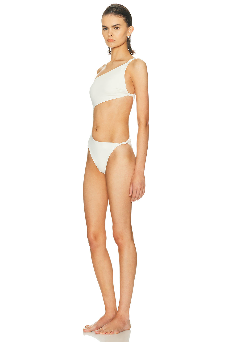 Cut Out Twisted One Piece Swimsuit
