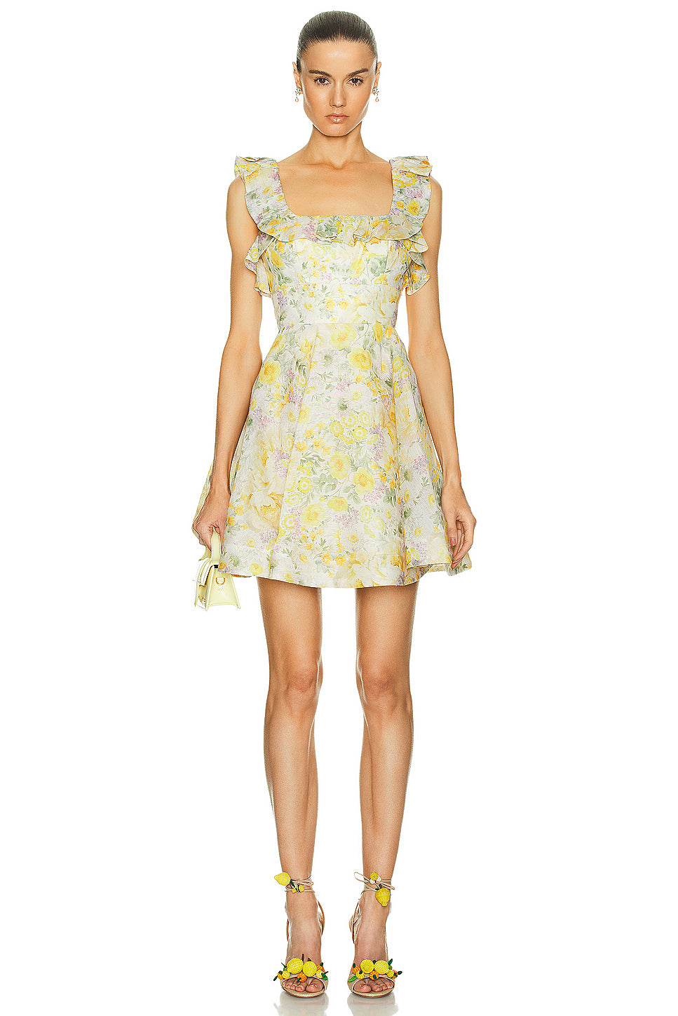 Harmony Frilled Mini Dress