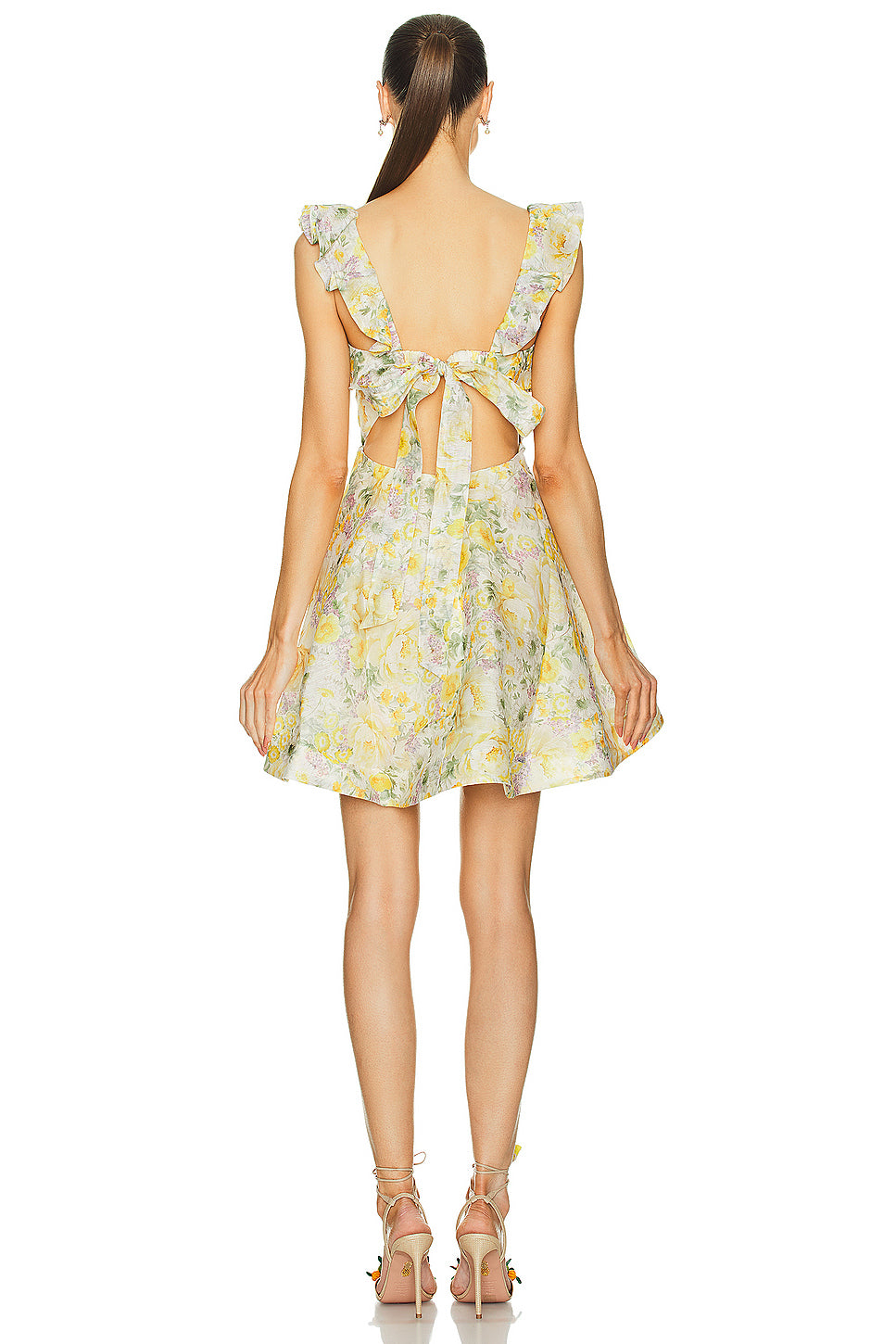 Harmony Frilled Mini Dress