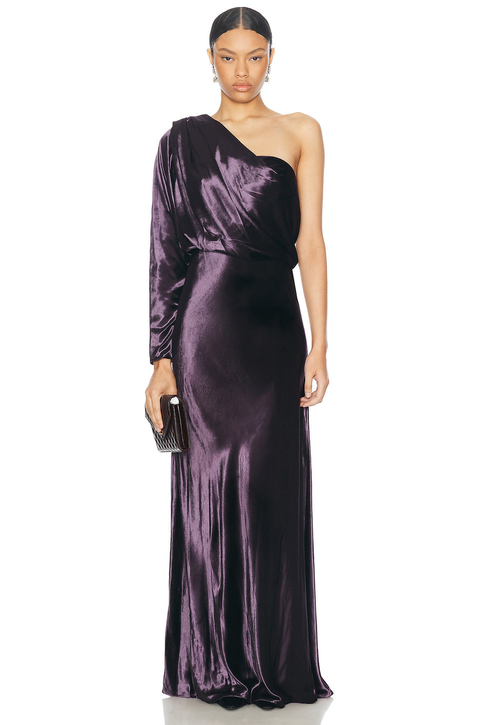 Illustration Asymmetric Gown