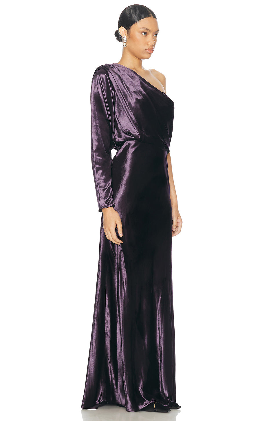 Illustration Asymmetric Gown