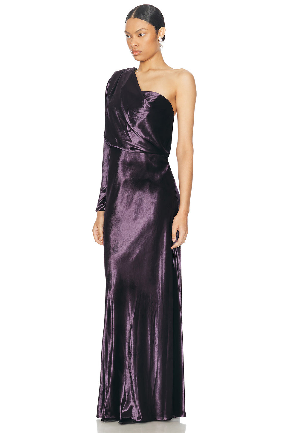 Illustration Asymmetric Gown