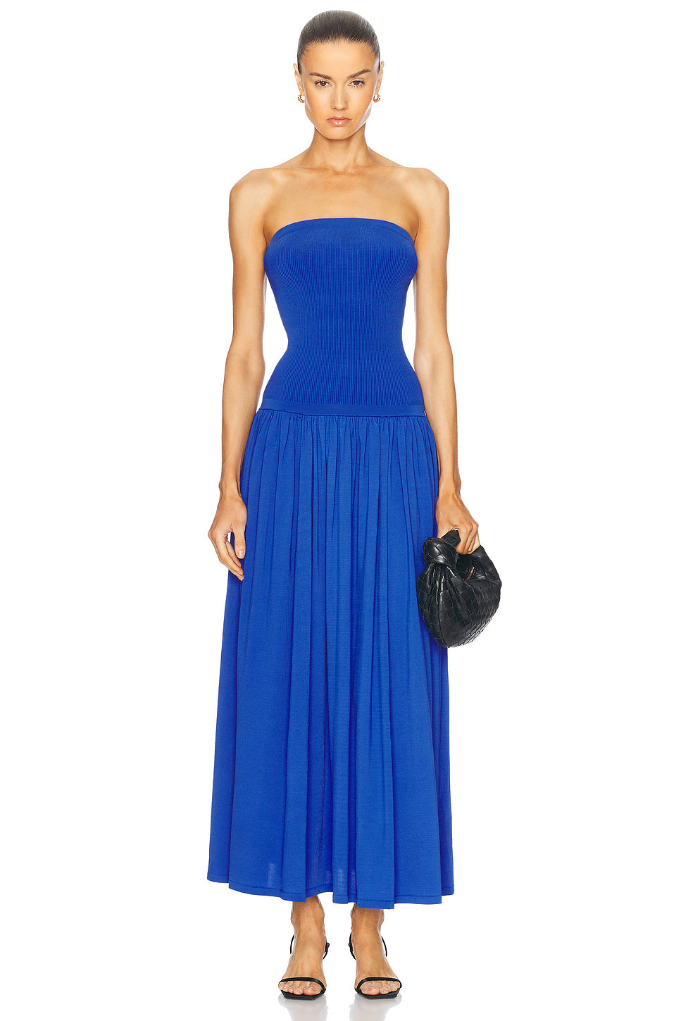 Maxine Strapless Midi Dress