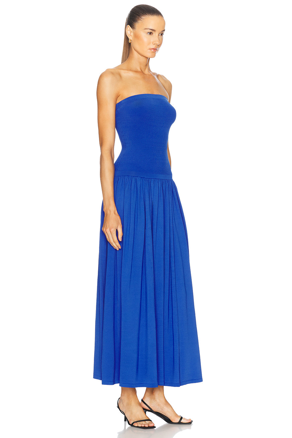 Maxine Strapless Midi Dress