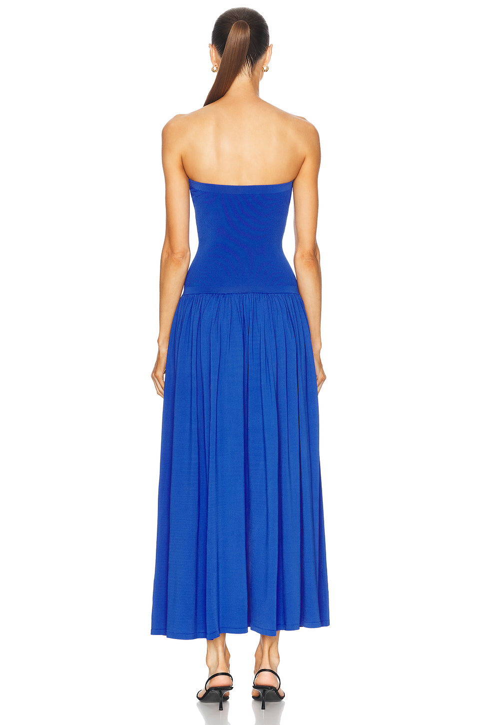 Maxine Strapless Midi Dress