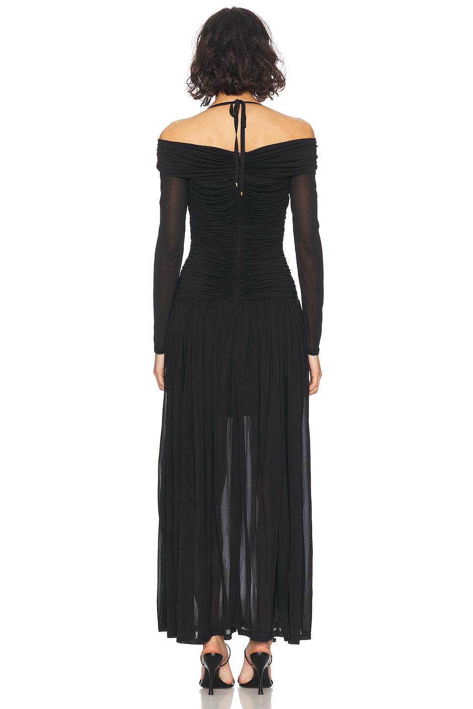 Illuminate Draped Maxi Dress