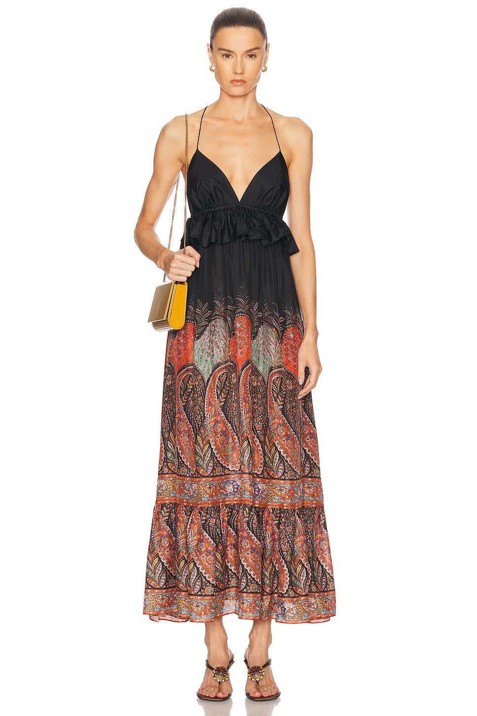 Rhiannon Ruffle Maxi Dress
