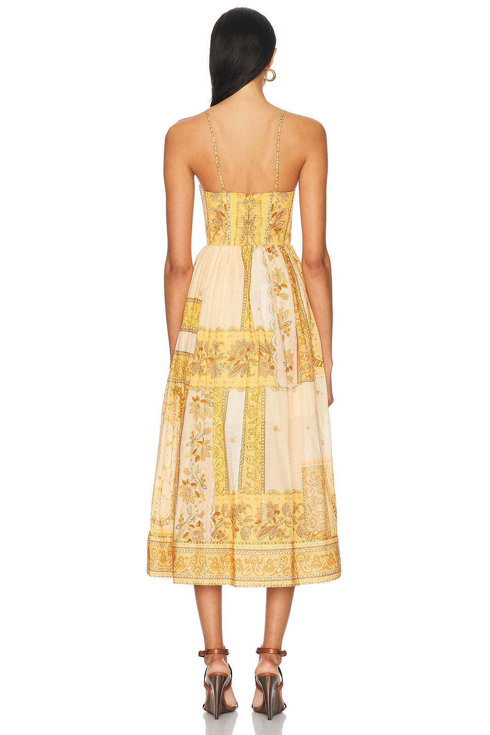 Lucky Corset Midi Dress