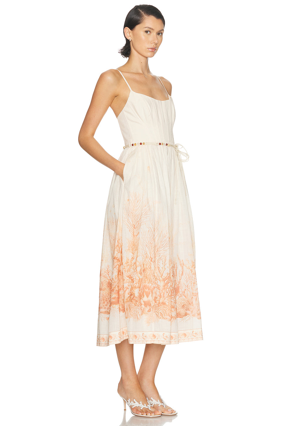 Wanderlust Corset Midi Dress