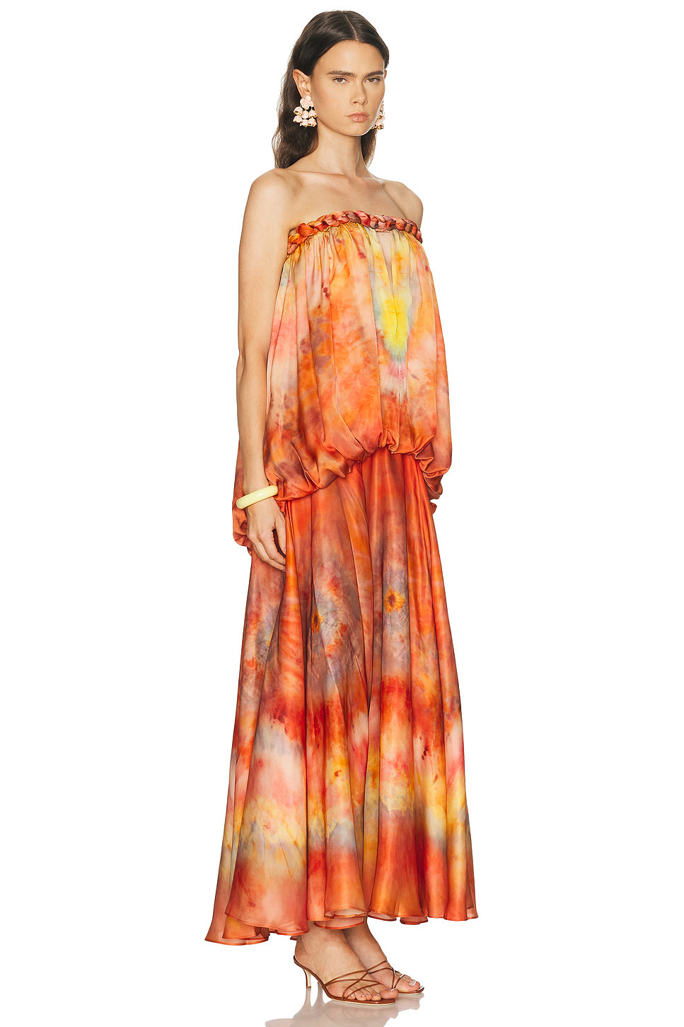 Luna Twist Bandeau Gown