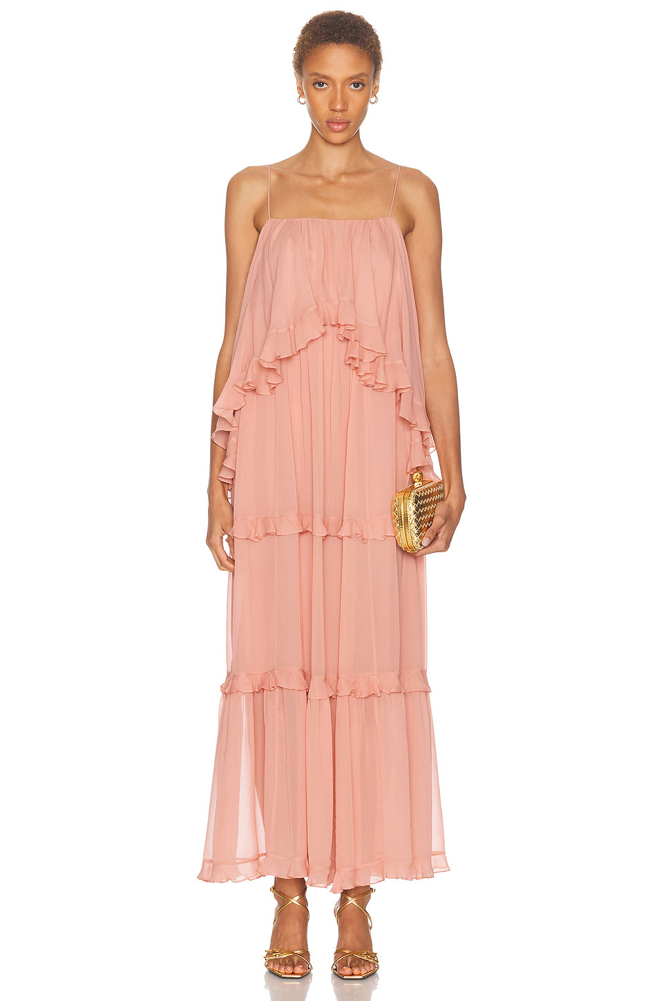 Luna Frilled Slip Dress