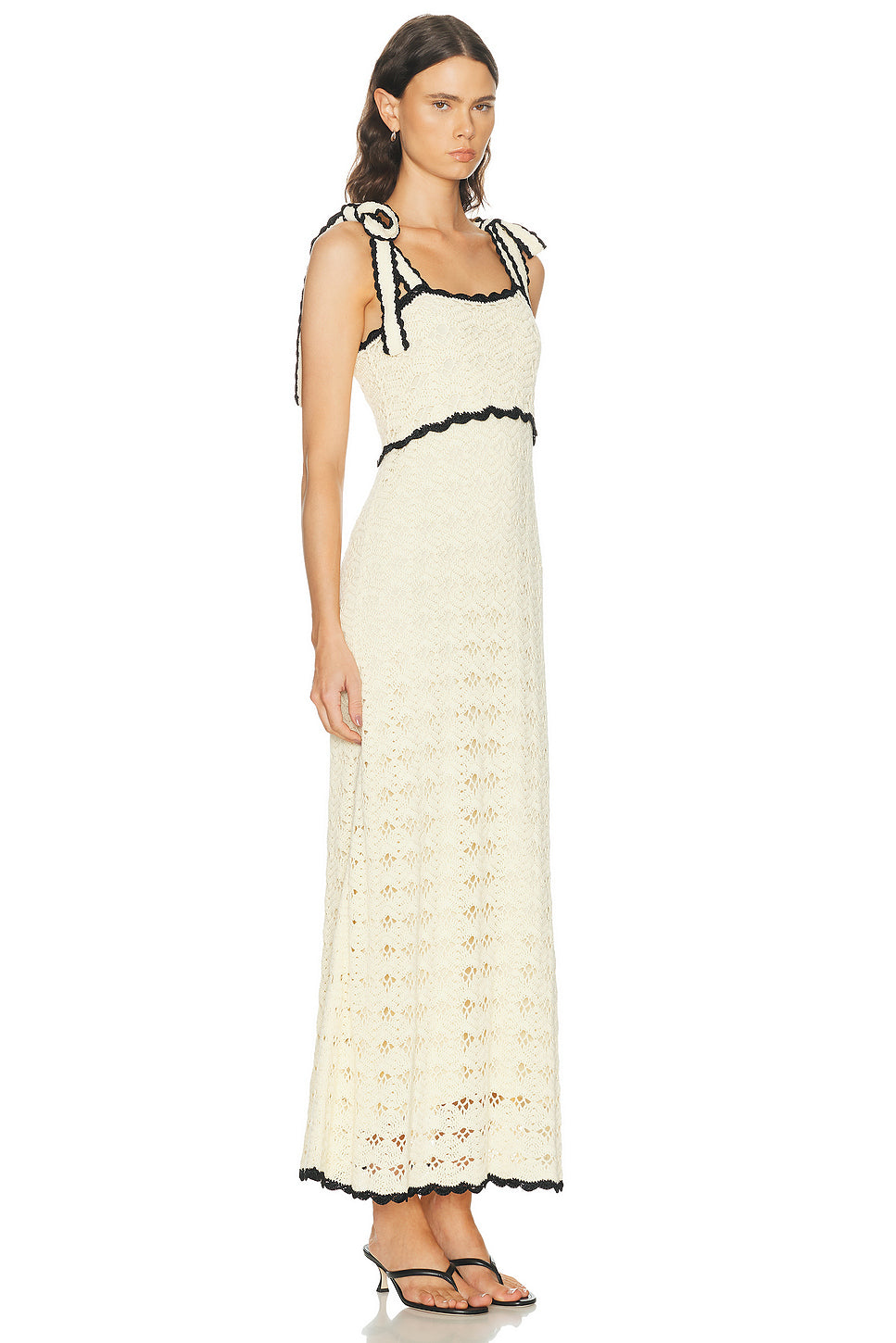 Aster Crochet Tie Dress