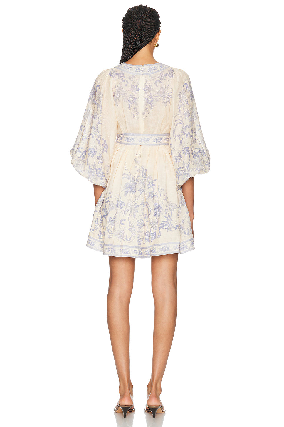 Indra Plunge Mini Dress