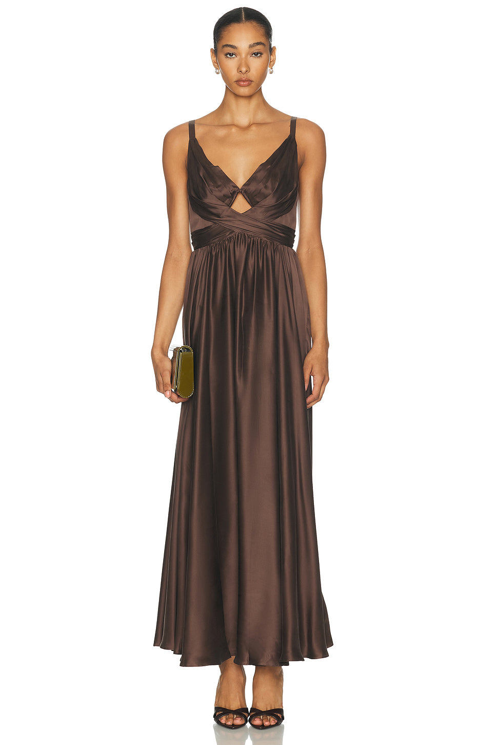 Draped Maxi Dress