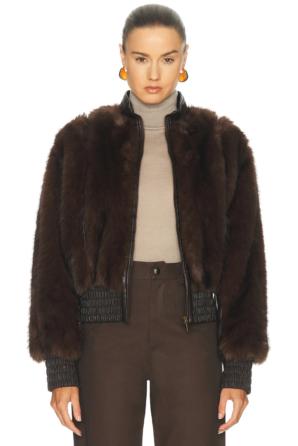 Valiant Faux Fur Jacket