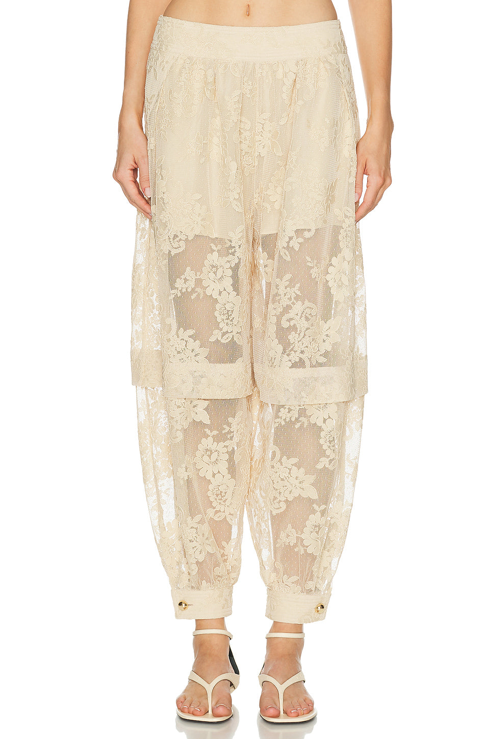 Luna Lace Harem Pant