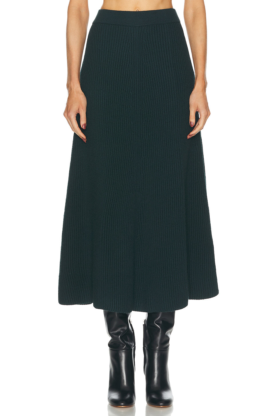 Story 1 Paneled Rib Skirt