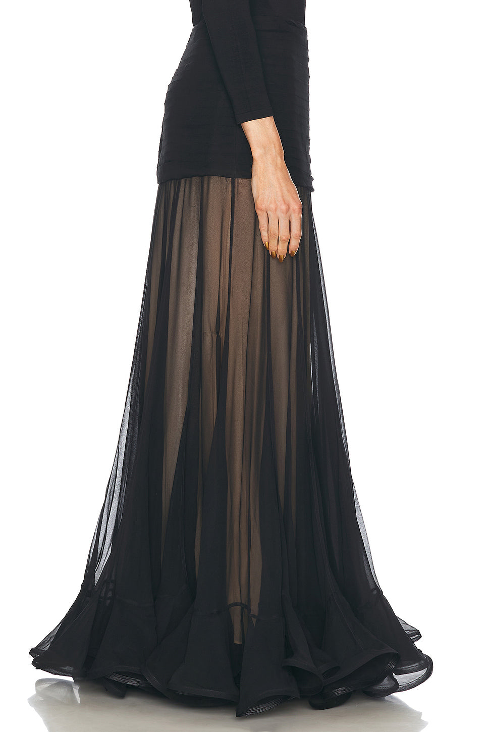 Illustration Flounce Skirt