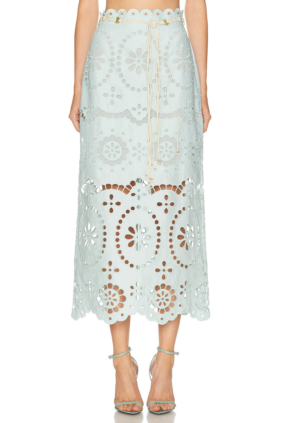 Awaken Embroidered Skirt